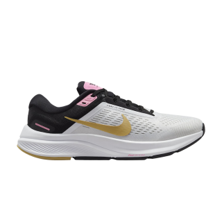 Wmns Air Zoom Structure 24 'White Black Wheat Gold'
