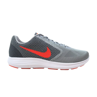 Wmns Revolution 3 'Wolf Grey Hyper Orange'