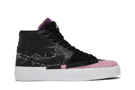 Zoom Blazer Mid Edge SB 'Black Pink Rise' ᡼