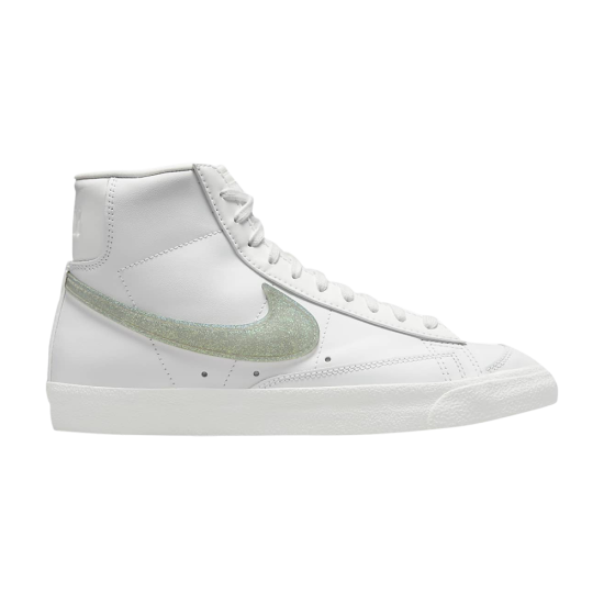 Wmns Blazer Mid '77 Essential 'Glitter Swoosh - Dusty Sage' ᡼