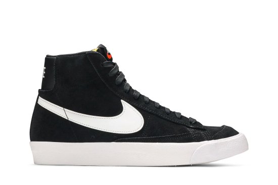 Blazer Mid '77 Suede 'Black White' ᡼