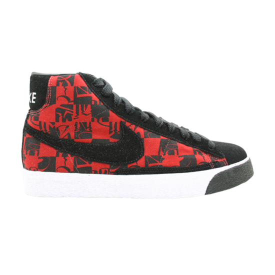 Stussy x Neighborhood x Blazer High Premium 'Red' ᡼