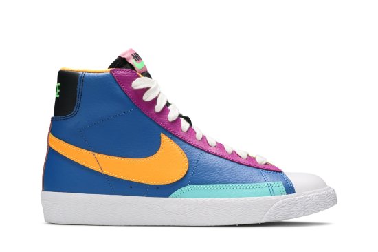 Blazer Mid GS 'Aurora Purple Orange' ᡼