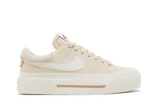 Wmns Court Legacy Lift 'Pearl White'
