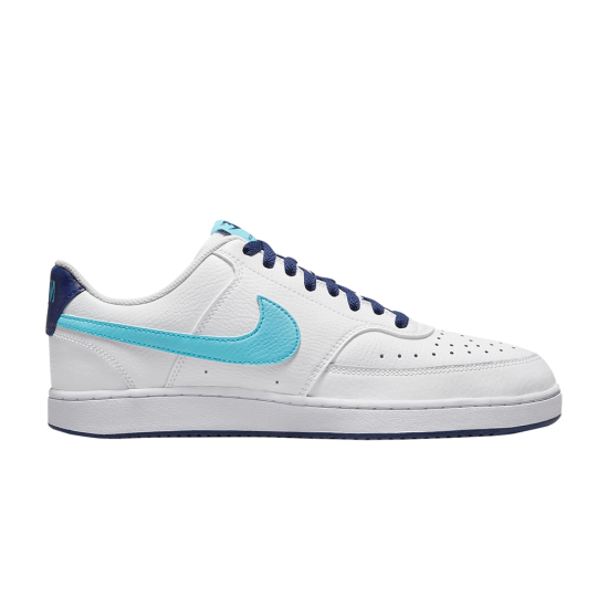 Court Vision Low 'White Turquoise Blue' ᡼