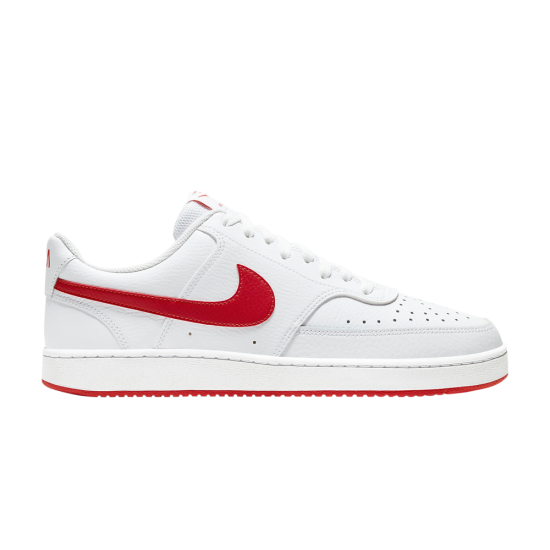Court Vision Low 'White University Red' ᡼