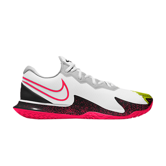Court Air Zoom Vapor Cage 4 Wide 'Hot Lime Solar Red' ᡼