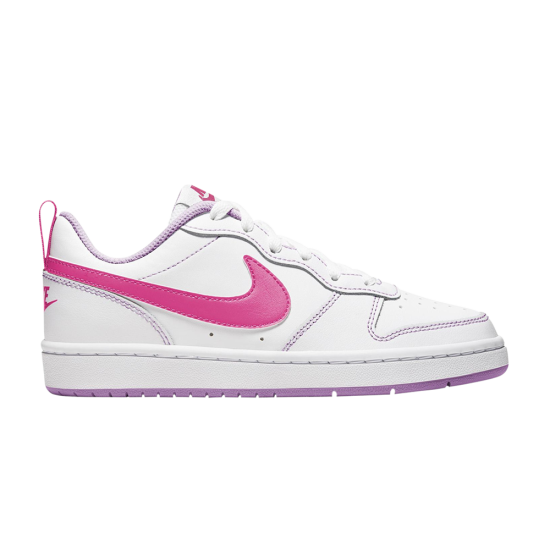 Court Borough Low 2 GS 'White Hyper Pink' ᡼