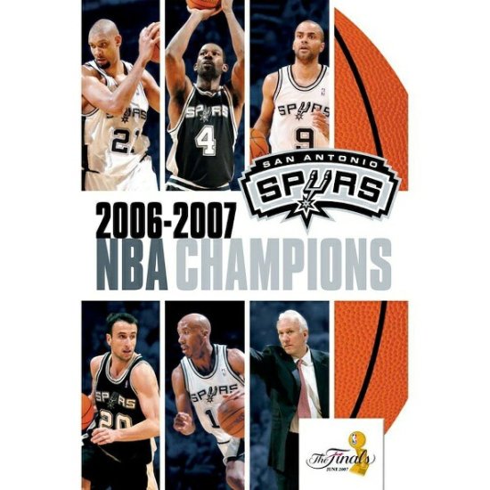 サンアントニオスパーズ 2007 NBA チャンピオンs DVD - NBAグッズ バスケショップ通販専門店 ロッカーズ