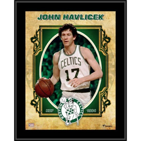 John Havlicek ボストンセルティックス ファナティクス オーセンティック10.12.7cm x 33.0cm 昇華した ハードウッド  クラシックス プレーヤープラーク - NBAグッズ バスケショップ通販専門店 ロッカーズ