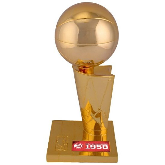 アトランタホークス ファナティクス オーセンティック1958 NBAファイナル チャンピオンs 30.5cm レプリカ Larry O'Brien  トロフィー with 昇華した プレート - NBAグッズ バスケショップ通販専門店 ロッカーズ