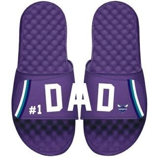 シャーロットホーネッツ Iスライド Dad スライド サンダル - パープル