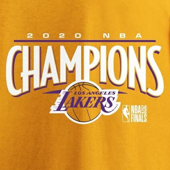 ロサンゼルス・レイカーズ ファナティクス ブランド 2020 NBAファイナル チャンピオンs ストリークing ダンク ロスター ロングスリーブ  Tシャツ - ゴー - NBAグッズ バスケショップ通販専門店 ロッカーズ