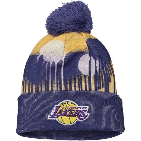 正規販売店】 Lakers ニット帽 ロサンゼルスレイカーズ Lakers - www