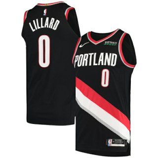 純正通販店 NBA ブレイザーズ Blazers ジャージー #0 リラード Lillard