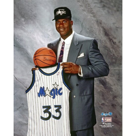 åuille O'Neal ɥޥå եʥƥ ƥåUnsigned ϡɥå 饷å 1992 NBA ɥե ȥå Сall Pick ᡼