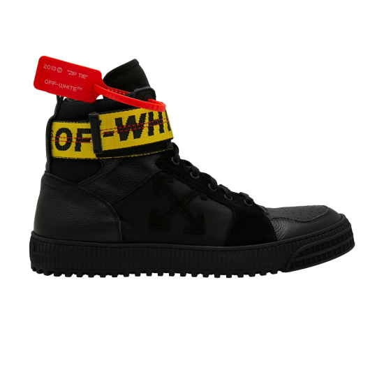 Off-White Industrial Belt High 'Black Yellow' ᡼