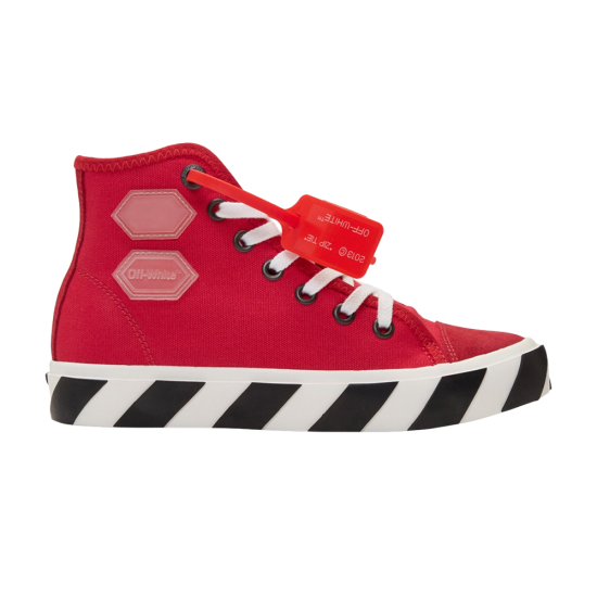 Off-White Vulc High 'Red' ᡼