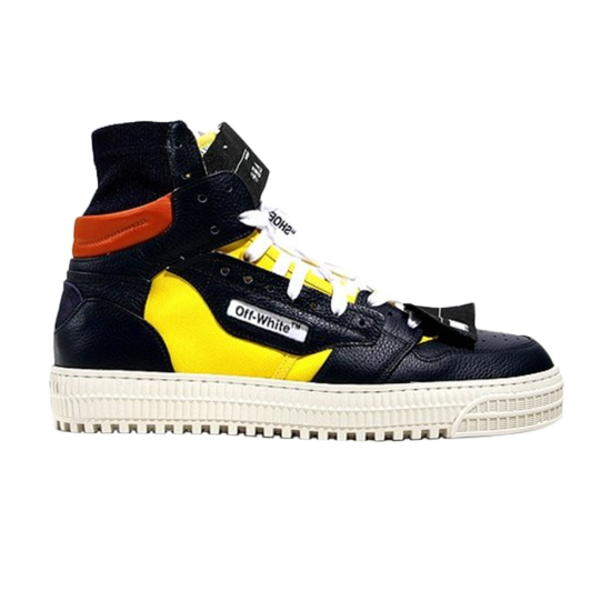 Off-White Off-Court 3.0 High 'Yellow Black' ᡼