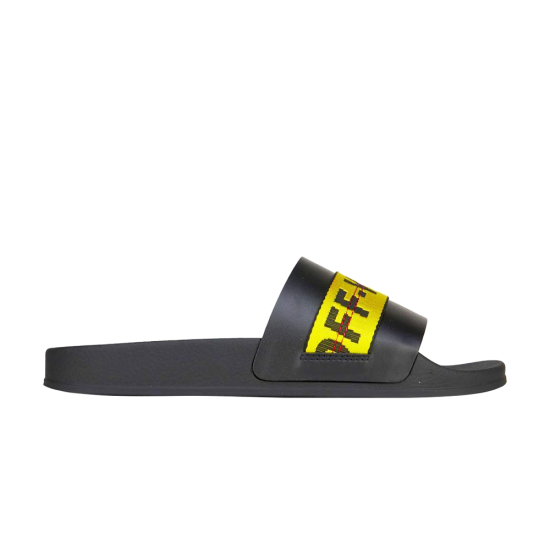 Off-White Industrial Sliders 'Black Yellow' S/S 2019 ᡼