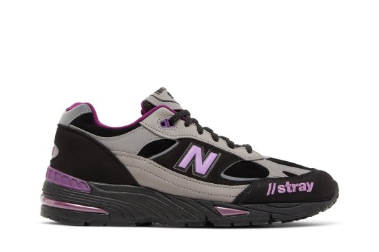 Stray Rats x 991 Made in England 'Black Purple' ᡼