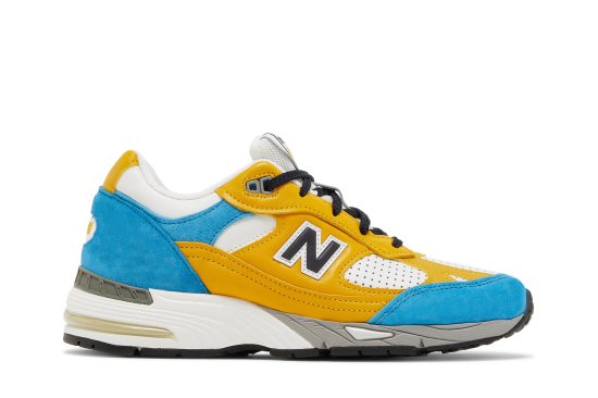 Sneakersnstuff x Wmns 991 Made in England 'Blue Yellow' ᡼