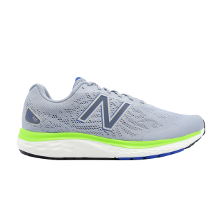 Fresh Foam 680v7 2E Wide 'Arctic Grey Pixel Green'