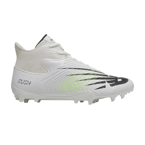 RushV3 Mid 2E Wide 'White Bleached Lime Glow' ᡼