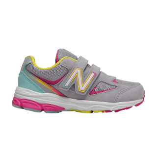 888v2 Hook & Loop Little Kid 'Grey Rainbow'