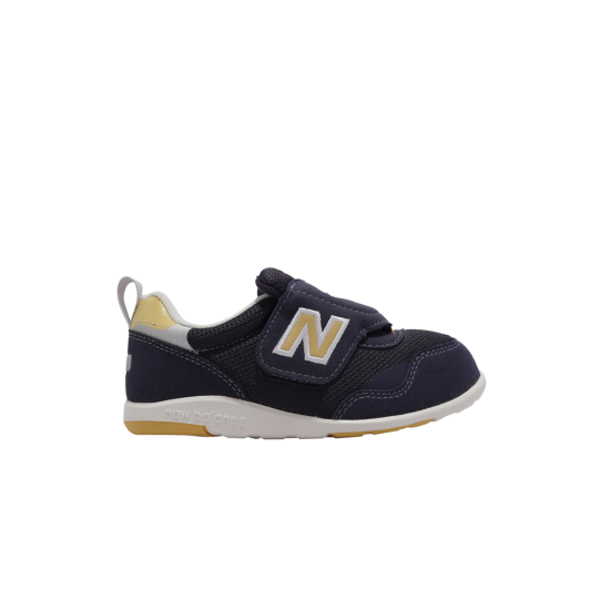 313 Toddler Wide 'Navy Yellow' ᡼
