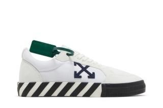 Off-White Vulc Sneaker 'White Navy Blue'