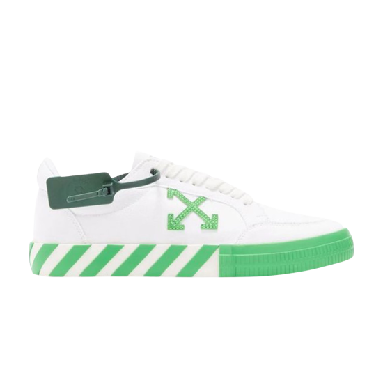 Off-White Vulc Sneaker 'White Fluo Green' ᡼