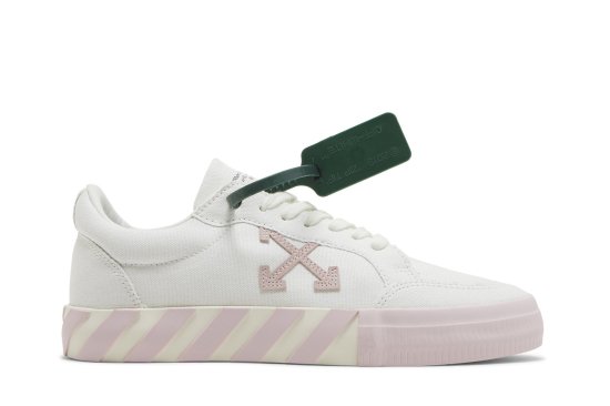 Off-White Wmns Vulc Sneaker 'White Light Pink' ᡼