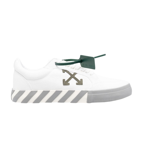 Off-White Vulc Sneaker 'White Military Green' ᡼