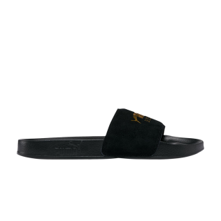 Leadcat Suede Slide 'Black Team Gold' ͥ