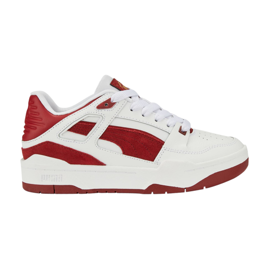 Slipstream Suede FS Big Kid 'White Intense Red' ᡼