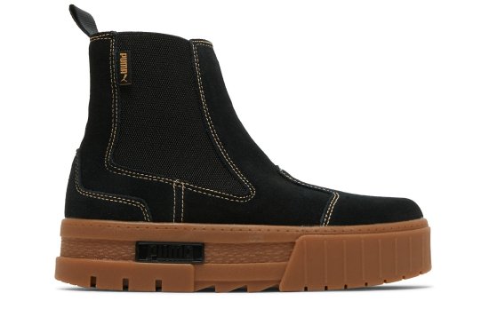 Wmns Mayze Chelsea Suede 'Black Gum' ᡼