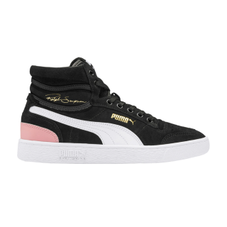 Wmns Ralph Sampson Mid Suede 'Black Bridal Rose'