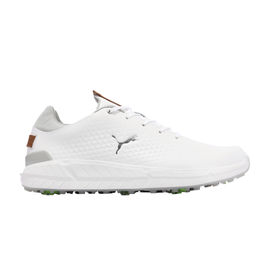 Ignite Articulate Leather Golf 'White Silver' ᡼