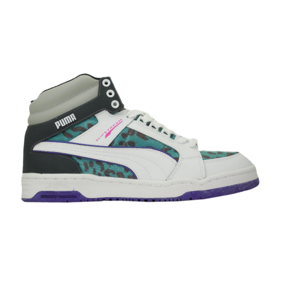 Slipstream Animal Lace Up Mid 'White Fluo Teal' ᡼