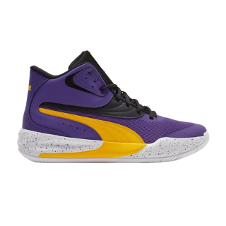 Triple Mid Splatter 'Prism Violet Spectra Yellow'