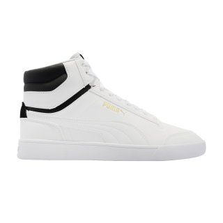 Shuffle Mid 'White Black Gold'