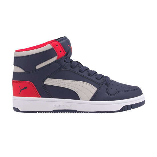 Rebound LayUp Mid Jr 'Peacoat Red' ᡼1