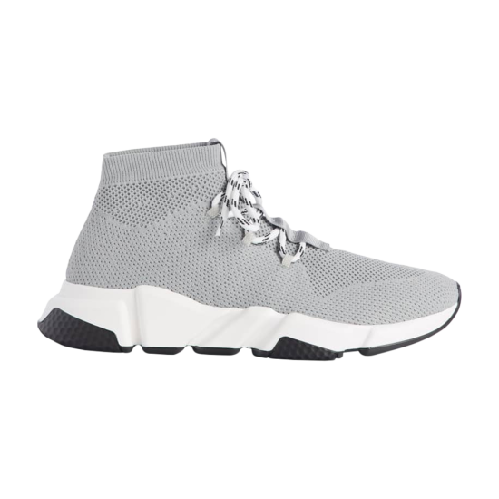 Balenciaga Wmns Speed Trainer Mid Lace Up 'Grey' ᡼