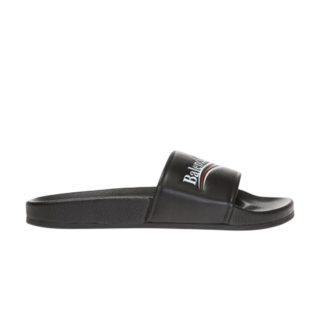 Balenciaga Embossed Logo Slides