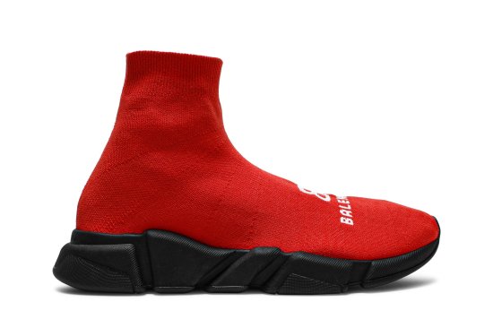 Balenciaga Recycled Speed Sneaker 'Red Black' ᡼