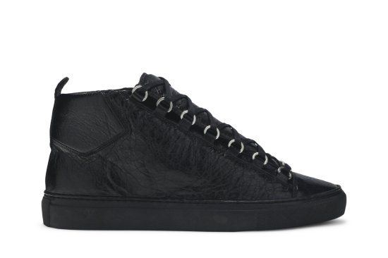 Balenciaga Arena High 'Shiny Black' ᡼