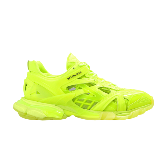 Balenciaga Track.2 Sneaker 'Clear Sole - Fluorescent Yellow' ᡼