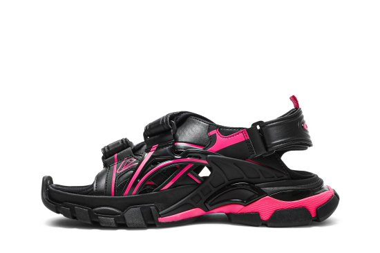 Balenciaga Wmns Track Sandal 'Black Pink' ᡼3