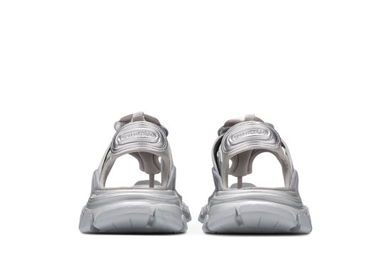 Balenciaga Wmns Track Sandal 'Silver Metallic' ᡼6